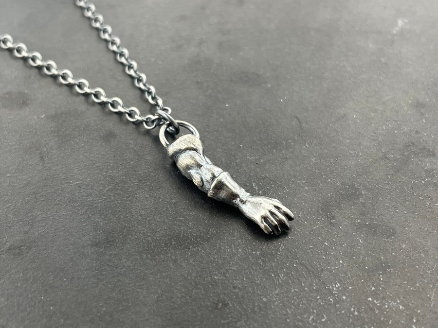Superhero Arms Necklace and Charm