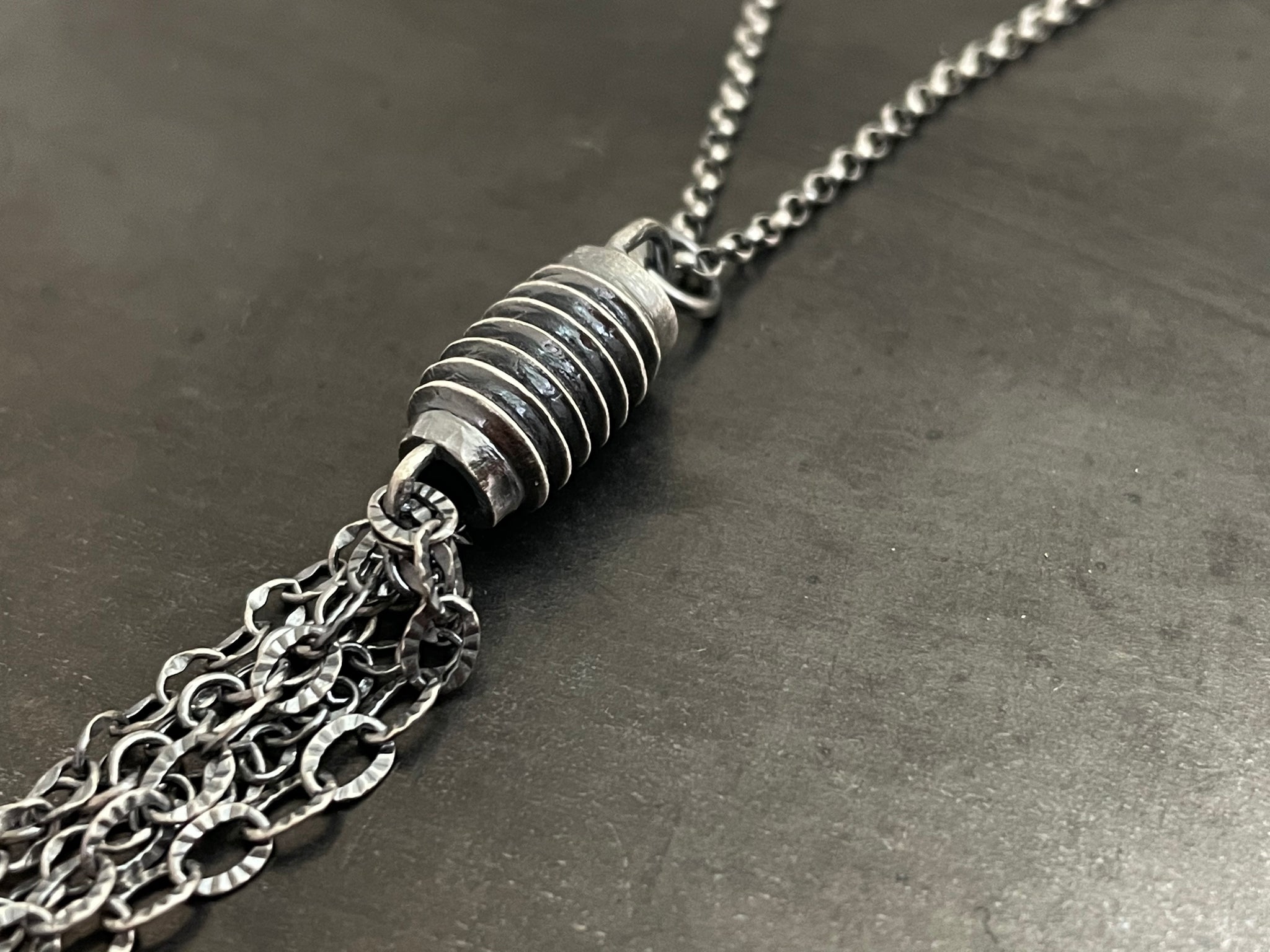 Bolt Chandelier necklace