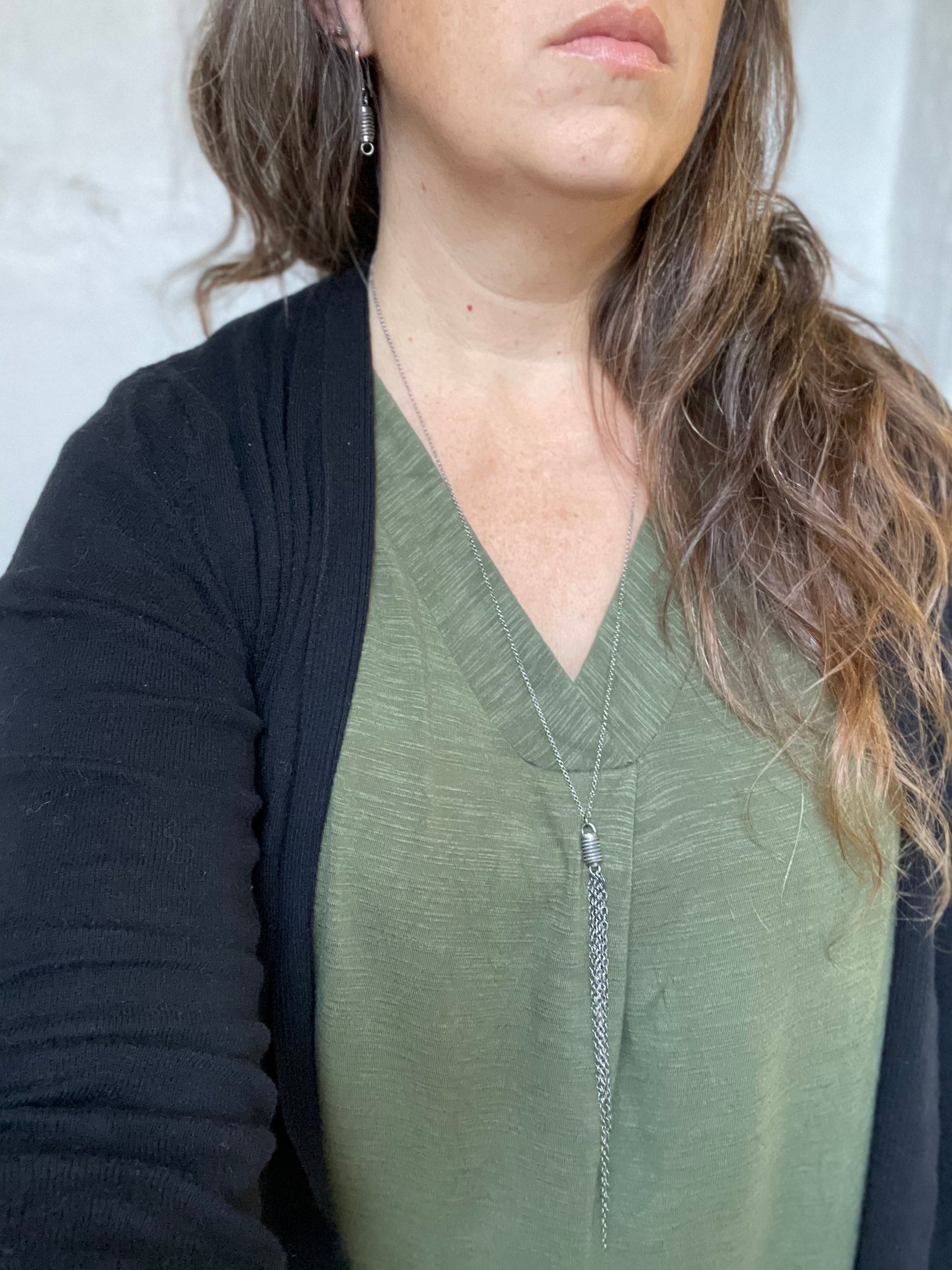 Bolt Chandelier necklace