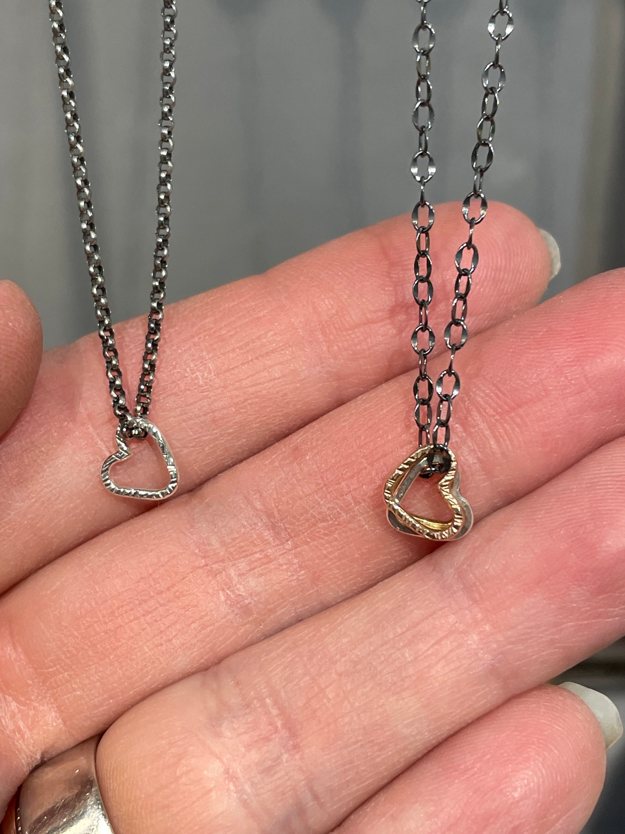 Tiny Heart with Chain