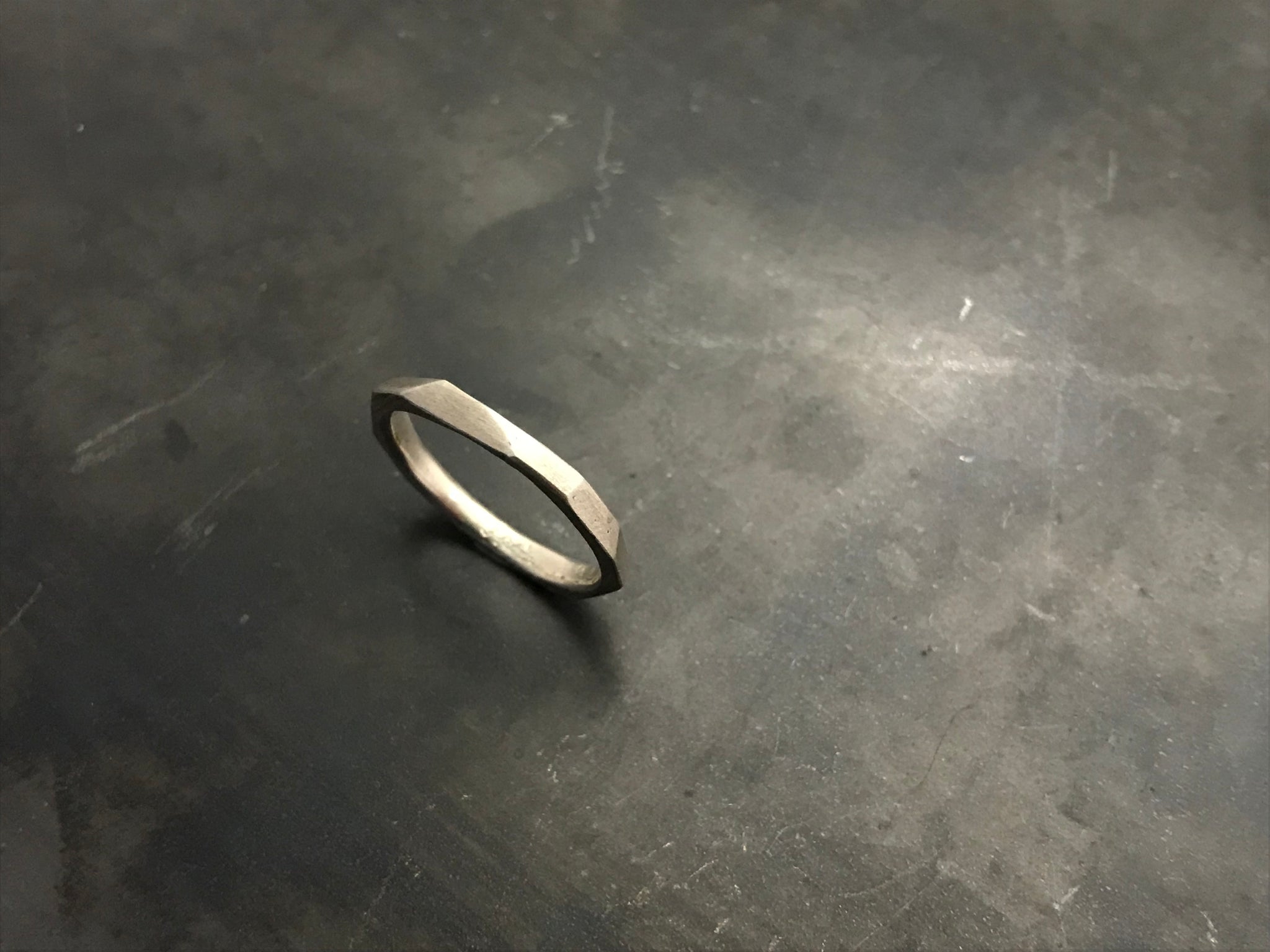 Architectural Stacking Ring I - sterling