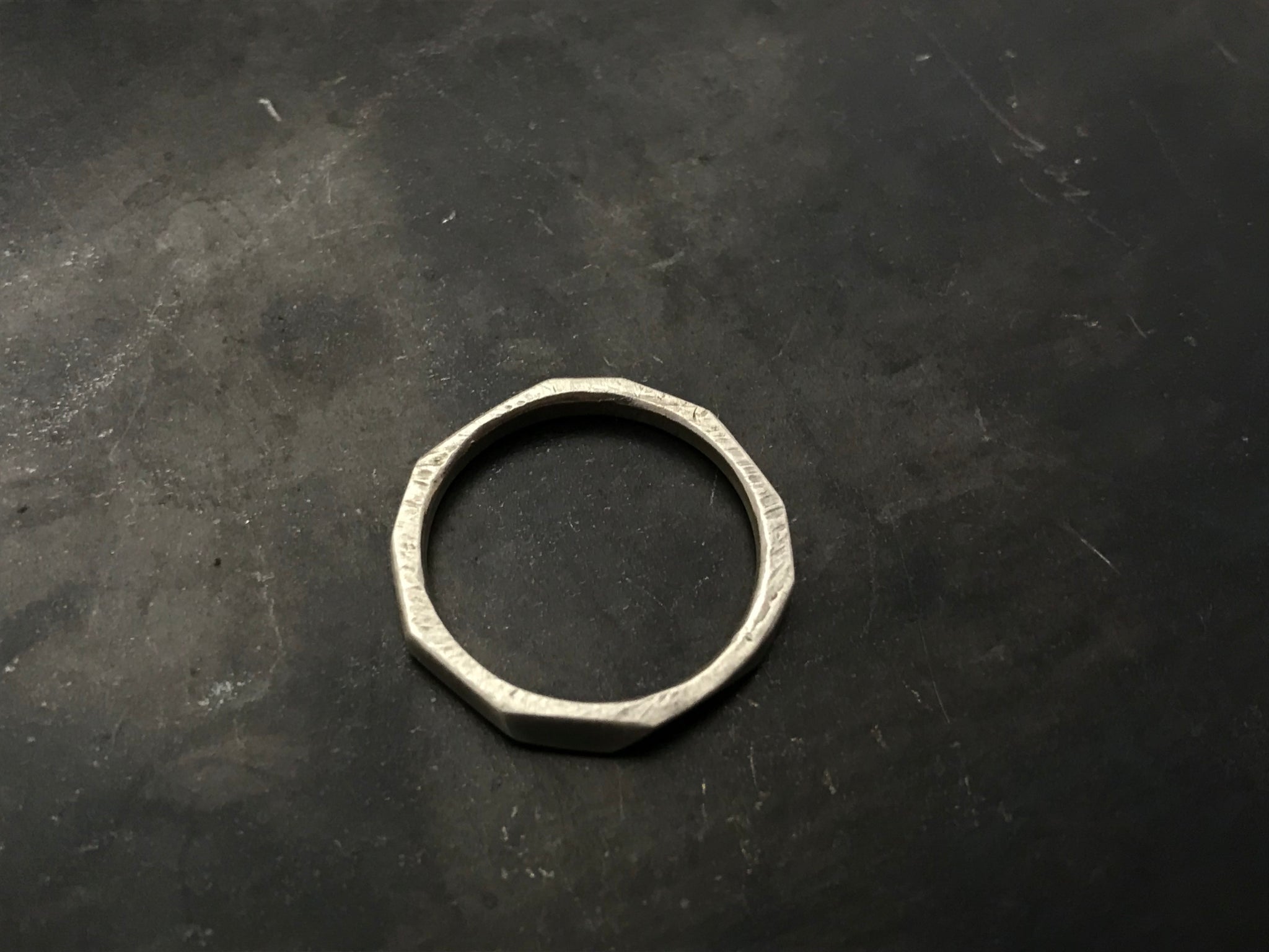 Architectural Stacking Ring I - sterling