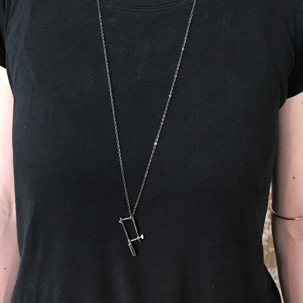 Jeweler's Saw Pin or Pendant