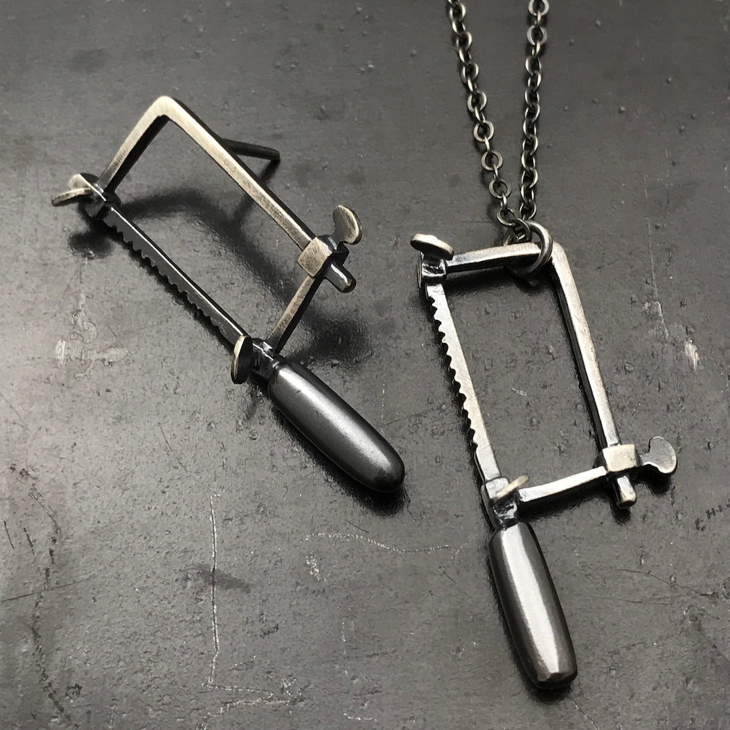 Jeweler's Saw Pin or Pendant
