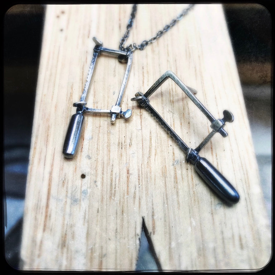 Jeweler's Saw Pin or Pendant