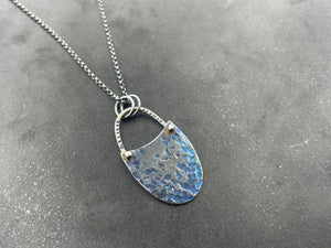 Rise and Titanium Necklace