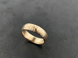 Peach gold Band