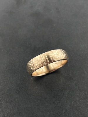 Peach gold Band