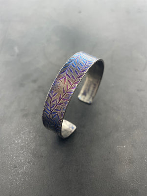 Titanium Vines Cuff