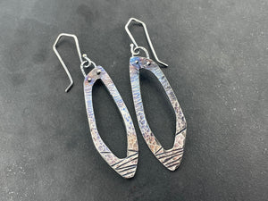 Open Progression earrings simple