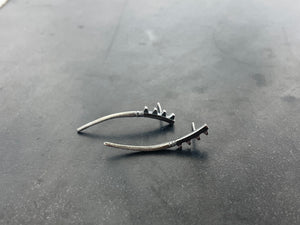 Fusion Earrings Spikes Down short