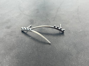 Fusion Earrings Spikes Down short