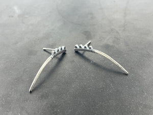 Fusion Earrings Spikes Down short