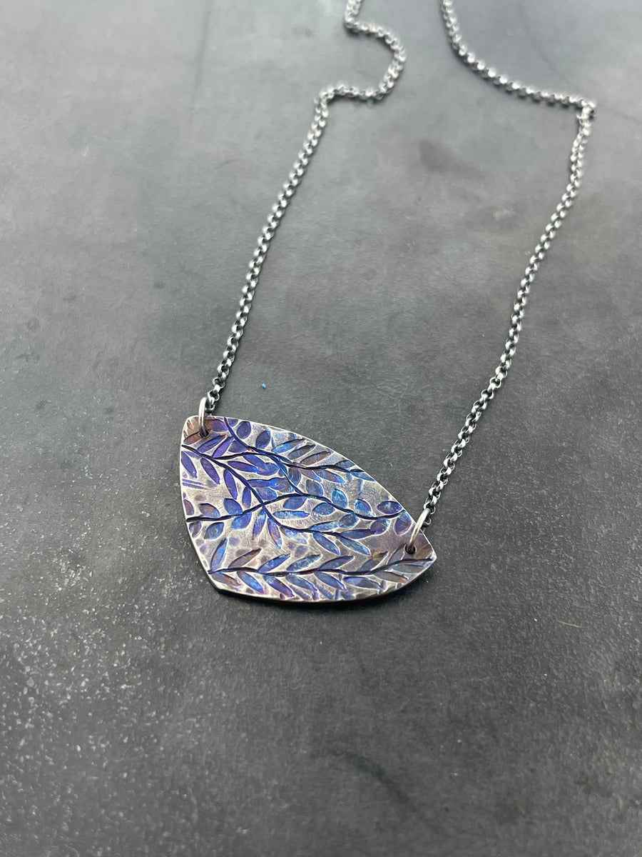 Titanium Vines Necklace