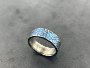 Titanium Organic Linear Band - No Liner