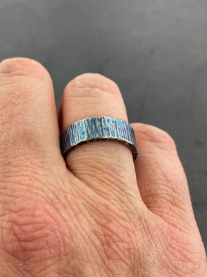 Titanium Organic Linear Band - No Liner