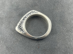 Angular Ring with knobbly texture