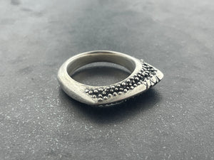 Angular Ring with knobbly texture