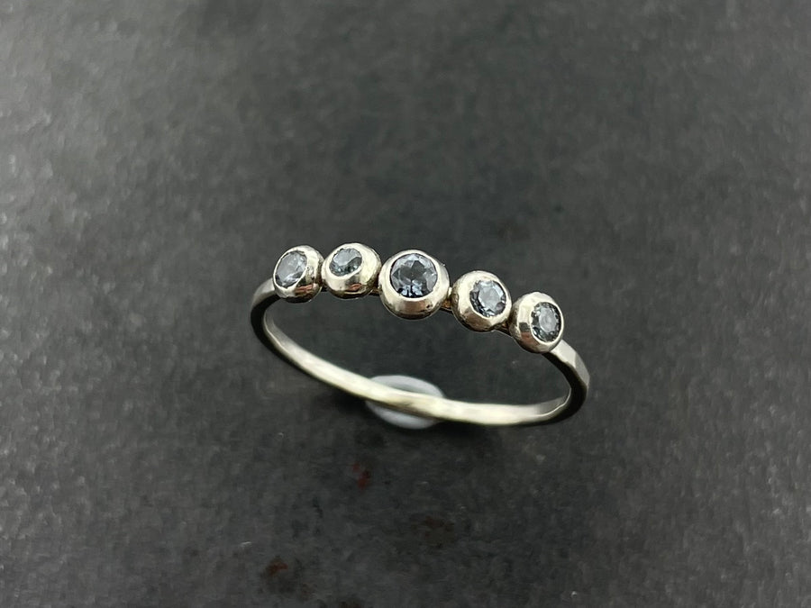 Multiple Stone Stacking Ring